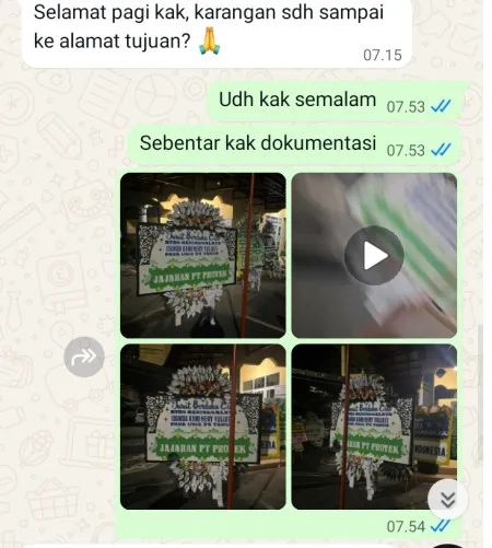 Pengiriman Papan Bunga Selamat Grogol Utara