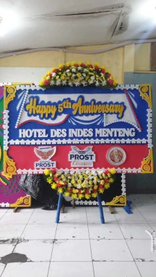 Papan Bunga di Grogol Utara